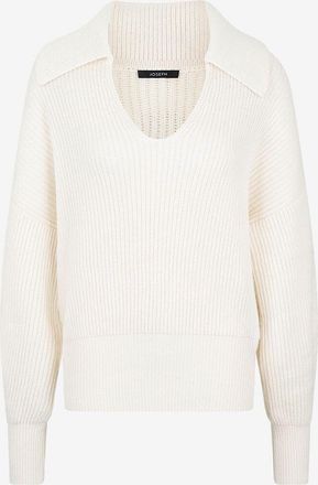 Joseph Pullover mit U-Boot-Ausschnitt aus Kaschmirwolle und Seide