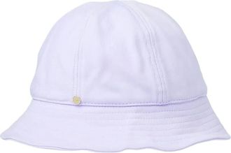 Flapper Cappello bucket con placca logo - Viola