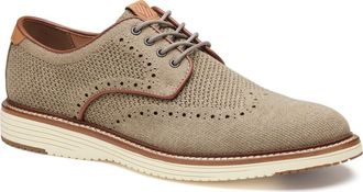 Johnston & Murphy Hodges Knit Derby in Taupe Knit at Nordstrom Rack, Size 11.5