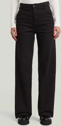 G-Star Deck 2.0 High Loose Chino - Zwart - Dames