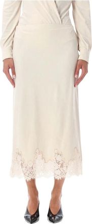 Alberta Ferretti Mujer, Faldas, Beige, Talla: S