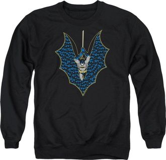 Gildan Batman Bat Fill Adult Crewneck Sweatshirt