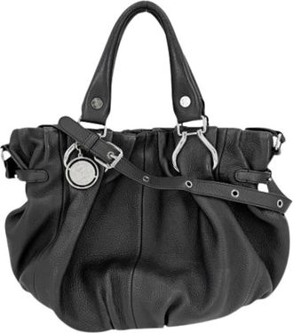 Celine Pre-owned Vintage Schoudertas - Dames - Vintage Handtas - Zwart - ONE Size - Leer - Vintage