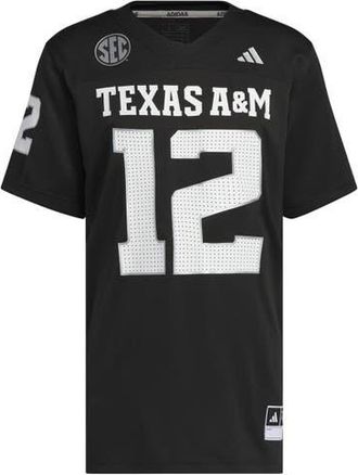 adidas Mens adidas Black Texas A&M Aggies Alternate Premier Strategy Jersey at Nordstrom, Size Xxx-Large