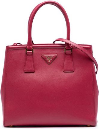Prada Pre-owned Prada Saffiano Lux Parabole Satchel Ladies F0D0MTUP0YQG1T63