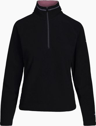 Trespass Womens Trespass Womens/Ladies Skylar Fleece Top - Black - Size: 18/20
