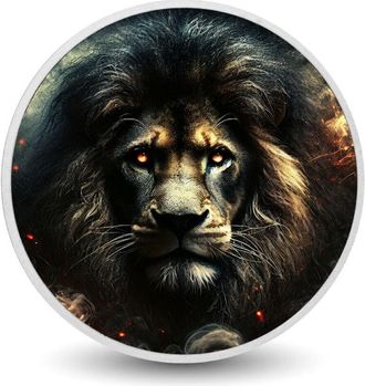 OEM Mirada Feroz Del Rey Ardiente 1oz Color Plata