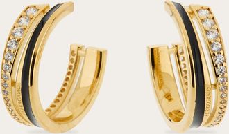 Ferragamo Women Hoop earrings Gold