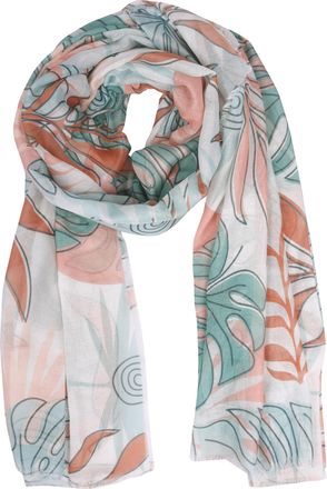 Capelli Modeschal CAPELLI NEW YORK, Damen, beige combo, Obermaterial: 70% Polyester, 30% Baumwolle, Modet&uuml;cher Modeschal