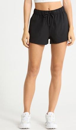90 Degree by Reflex Citylite Hailey Hiking Shorts in Black at Nordstrom Rack, Size X-Large