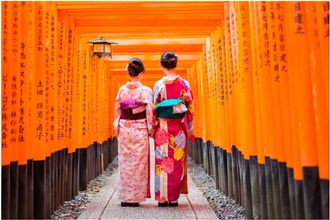 Schubiger M&ouml;bel Digitaldruck auf Acrylglas 2 Japanerinner