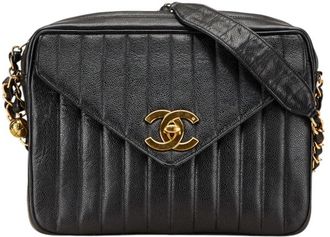 Chanel Mademoiselle Grained Calfskin Shoulder Bag (Pre-Owned)