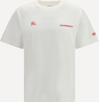 Burberry T-shirt in cotone con stampa Man XL