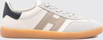 Hogan Sneakers Cool in pelle e suede con logo H e suola dentellata