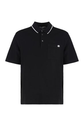 Dolce & Gabbana Cotton-Piqué Polo Shirt