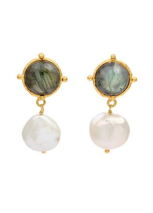 Sylvia Toledano Diane Earrings in Labradorite at Nordstrom