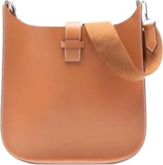 Herm&egrave;s Pre-owned Evelyne Sellier 29 - Dames - Vintage Schoudertas - Bruin - ONE Size - Leer - Vintage
