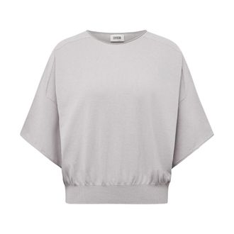Drykorn Drykorn, Round-neck Knitwear, female, Gray, Size: XS Strick Shirt Dilary