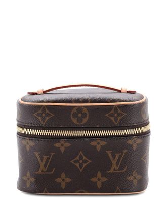 Louis Vuitton Nice Vanity Case Monogram Canvas Nano pouch - women - Fabric - One Size - Brown