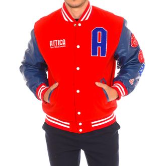 Attica Sporting Goods AT-FW22-017 Mens baseball jacket - Red - Size X-Large