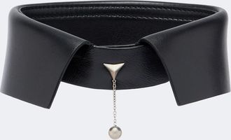 Fendi Embellished leather collar