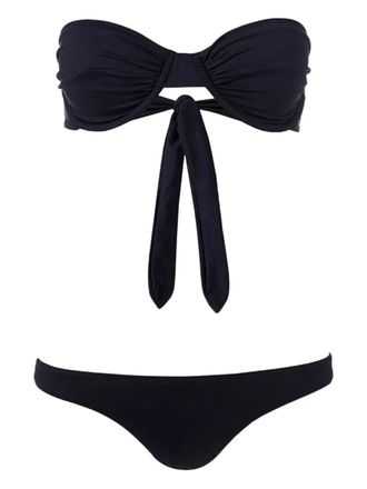 Melissa Odabash Slip bikini Barbados - Nero