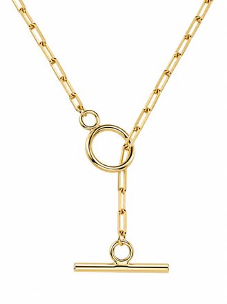 Liv Oliver 18k Gold Modern Lariat Necklace