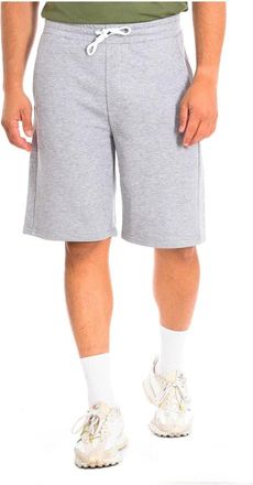 La Martina Sportieve Shorts - Heren - Korte Broeken - Grijs - S - Katoen - Korte Broeken