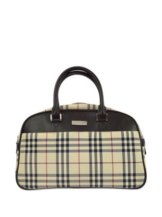 Burberry 1990-2000s Vintage Check handbag - Neutrals
