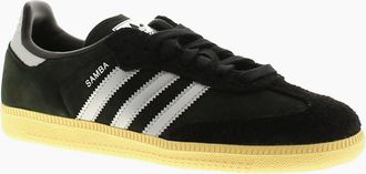 adidas Originals Womens Adidas Originals Womens Trainers Samba Og Leather Core Black Silver UK Size - Multi - Size: 4.5
