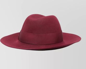 Borsalino wool fedora hat