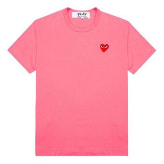Comme Des Garçons Kawakubo Rei Small Love Short Sleeve Pink AZ-T272-051-3-3