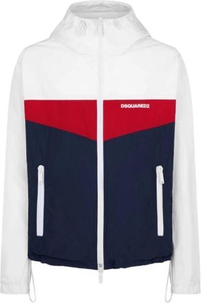 Dsquared2 90S Urban Windbreaker - Heren - Trainingsjackets - Veelkleurig - M - Polyester - Fitness