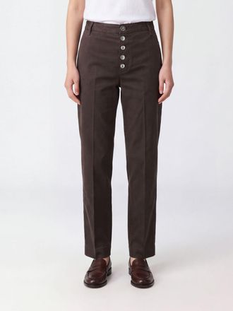 Dondup Pantaloni cropped Nima in cotone stretch slim fit