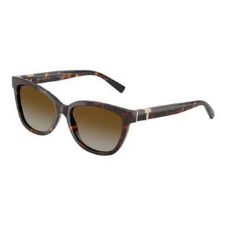 Tiffany & Co. Zonnebril Tf 4237B Stijl 8015T5 - Dames - Zonnebrillen - Bruin - 55 MM - Accessoires