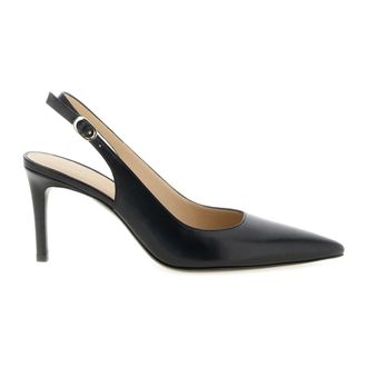 Stuart Weitzman Pumps, female, Black, Size: 6 US Power Slingback 75