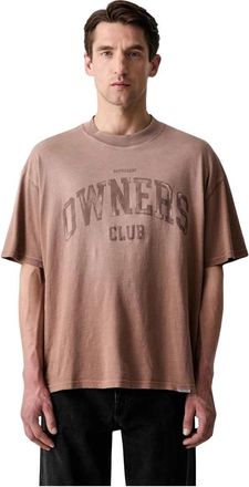 Represent Owners Club T-Shirt - Heren - T-shirts - Oranje - L - Katoen - Tops