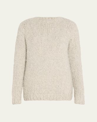 Gabriela Hearst Lawrence Cashmere Crewneck Sweater