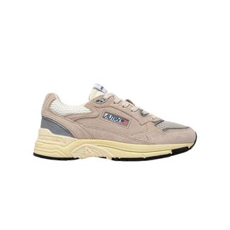 Autry Hyper Way Low - Heren - Sneakers - Bruin - 41 EU - Katoen - Schoenen