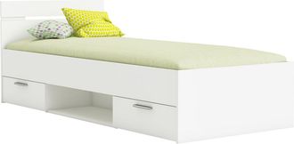 M&S Collection Letto Singolo michigan Bianco 90x200 Cm