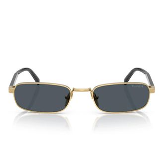 Prada Sunglasses Prb54 S 5 Ak70 B Gold/Dark Gray Unisex