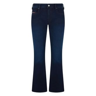 Diesel Flared Jeans, male, Blue, Size: W40 Zatiny Bootcut Jeans