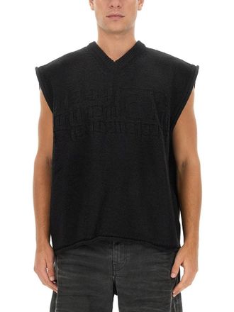 Maison Margiela Vests With Logo