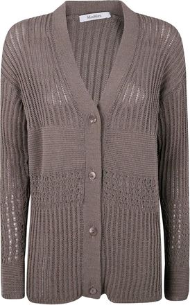 Max Mara Cardigan March con bottoni - Toni neutri