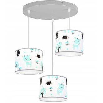 OEM L&aacute;mpara De Techo Colgante Infantil Loft, Pantalla Led