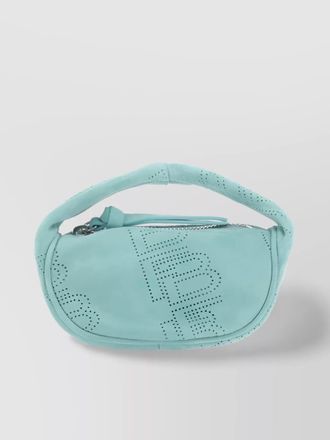 by FAR micro cush suede clutch bag