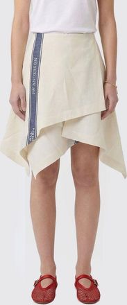 J.W.Anderson Gonna asimmetrica in lino Jw Anderson