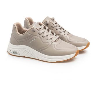 Skechers Dames, Schoenen, Beige, Maat: 41 EU Leer