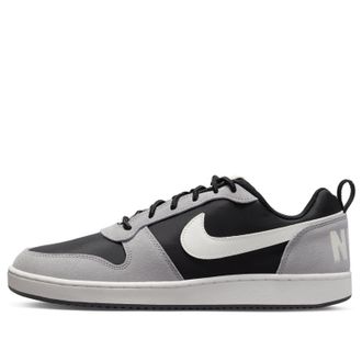 Nike Court Borough Low Premium Black Grey Sail 844881-005