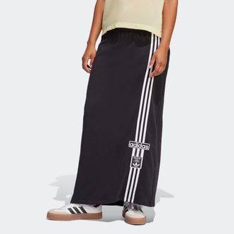adidas adidas Originals MAXI SKIRT aus French Terry, sportlicher Stil, mit 3-Streifen